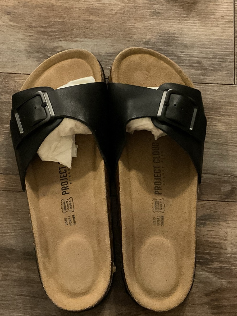 Women’s Project Cloud 100% Genuine Leather Sandals - Picture 2 of 5